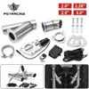 PQY - 2,5 o 3,0 POLLICI TELECOMANDO TELECOMANDO SCARICO ELETTRICO Y-TUBO CATBACK CAT BACK TURBO BYPASS PQY5295