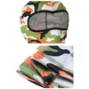 Summer Mężczyźni Kobiety Kamuflaż Balaclava Full Face Scarf Maska Neck Geter Head Cover Army Kolarstwo Polowanie Tactical Airsoft Hat X007