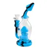 tubi per fumare tubi per acqua a fungo bong in vetro bong dab rig gorgogliatore piattaforme petrolifere portasigari per tabacco resistente al calore