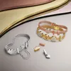 Heißes Silberarmband, 925er-Sterling-Roségold, kubischer Zirkon-Verschluss, Reflexion, für Damenschmuck, passend mit Originalverpackung2860263