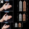 Nxy Ghost Traffisser 3PCS Herbruikbare Condusts Mannelijke Penis Uitbreiding Mouwen Sperma Plot Sceking Dildo Cover Cover Sex Toys Voor Mannen Vertraging1216