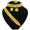 2017 New African Jewelry Sets 24K Gold Color Necklace/Earring/Ring/Bracelet Jewelry Ethiopian Eritrean Women Wedding Gifts H1022