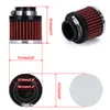 PQY Universal 15quot 38mm gränssnitt Motorcykelbil Air Intag Filters Cone Cold Air Filter System Turbo Vent Crankcase PQYAI6005764