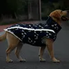 犬のアパレルS-6XL秋の冬のハイカラー襟大きな犬温水防水ジャケットポリエステルPPコットン反射性コート