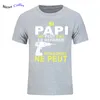 Si papi ne peut pas le rparer personne ne peut tryck t shirt män kort ärm o nack cool design t-shirt sommarnyhet 210319