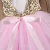$ 50-25 1-5y Princess Kids Dress Dress Dla Dziewczyn Fancy Ślubne Cekiny Party Urodziny Chrzest Es Girl 210515