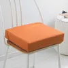 Nachahmung Baumwolle Leinen Kissen verdicken Schwamm Matte einfache einfarbige Sitzkissen Stuhl Rückenkissen Dual-Use Soft Protect Hüften 210716