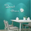 Wees je soort mooie decal familie vinyl muursticker citaten belettering woorden woonkamer achtergrond decoratieve decor 211124