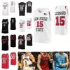 NIK1 NCAA College SDSU San Diego State Aztecs Basketball Jersey 12 Nolan Narain 13 Caleb Giordano 2 Adam Seiko 20 Schakel 21 Jared Barnett Custom