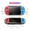 Nostalgic Handle Wolesales 4.3" GBA Handheld Game Console X7 Video Player 300 Free Retro LCD Display Controller for Adults Children