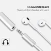 Earphone Cables Adapter USB-C Type C To 3.5mm Headphone Jack Audio Cable For Huawei Xiaomi Samsung