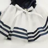 STEP ARMI TUTU LACE SAILOR SUKIENKI DOG Stripes For Dogs Dress 6071012 Pet Princess Clothing Whole6094975