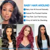 Body Wave Lace Front Wig 13x4 Lace Front Wig Pré-plumé Brésilien Ondulés Cheveux Humains Remy Transparent Lace Frontal Perruques pour Femmes