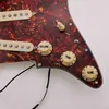 بيك آب الغيتار الكهربائي 7 أصوات محاكمة Pickguard Harness Guitar Pickups WVS 60's Alnico5 SSS Single Coil Pickups