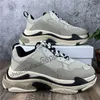 Bred Retro Womens Mens Sneaker Casual Shoes Mesh Trainer för gammal Pappa Triple S Party Trendy Skor Daglig Livsstil Skateboarding Sko