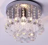 Lustre moderno LED bola de cristal candelabro E27 / 26 candelabros luminária pingente iluminação