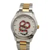 Para mody Watch 38 mm 28 mm luksusowe kobiety męskie zegarki ze stali nierdzewnej Pasek kwarcowy Kwarc Wristwatch Montre de Luxe Na ręce