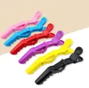 Hela 5st Ny Colorful Sectioning Clips Clamps frisörande salong hårklipp diy tillbehör hårnålar hårstyling verktyg rand8527017