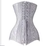 Plus Size Corset Double 26 Steel Boned Corset Overbust Long Torso Bustiers midjetränare Corsets Shapewear Cincher CorSetten1330c