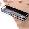 bathroom shelves Bathroom shelf in the bathroom organizer Shower Shampoo Soap dish storage Rack Wall Mounted Decorative Corn X0715