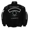 Tuta da corsa di F1 Giacca da cappotto autunno inverno in stile retrò stile college cappotto nuovo stile Giacca con logo per auto di Formula 1 con lo stesso stile240K