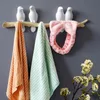Crochets Rails décorations murales accessoires de la maison Hangle de salon Resin Bird Key Mentère de cuisine Vêtements serviette de serviette de serviette