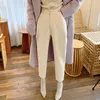 Autunno Moda Jeans Donna Pantaloni Vita alta Vintage Denim bianco Pantaloni donna Streetwear Pantalon Femme 10391 210508