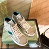 Designer Adult Shoes Canvas Demin Women Men Casual Fashion Sneaker with Box Lace Up High Top Footwear Teens School Wearing Runing Walking