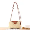 Sac à bandoulière simple en papier tissé Mori Style Beach Leisure Straw Vacation Women's Bag