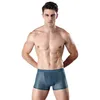 4PCS Fashion Brand Mens Underkläder Män Boxer Man Andningsbara underbyxor