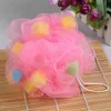 Sponsen PE Bath Ball Douche Body Bubble Exfoliate Bladerdeeg Spons Mesh Net Ball Cleaning Bathroom Accessoires Home Levert Rre12028