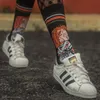 Calzini da uomo Uomo Crew Anime Skateboard Cartoon Movie Gamers Novità Meias Hip Hop Calcetines