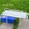 Planters POTS 10836 Hål Hydroponic Piping Site Grow Kit Water Culture Planting Box Garden System Nursery Pot Rack 220v1987732