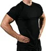 204 Mężczyźni Spring Sporting Top Koszulki Koszulki Letnie Krótki Rękaw Fitness Tshirt Bawełniany Odzież męska Sports T Shirt