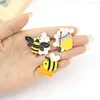 Cartoon Bee Honey Brooches Sweet Cute Creative Enamel Pins Backpack Lapel Denim Badges Fashion Jewelry High Quality Gifts For Frie5835555