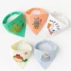 Warmom 5 pcs / lote algodão bibs presente de Natal para crianças animais dos desenhos animados bebê material nascido lenço infantil inverno impermeável