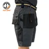 Mens Canvas Shorts Military tactical Working Multiple Pockets Hard Wearing European Size Summer Bermuda ID604