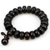 Bouddhiste naturel Bouddhiste Bouddhiste Bouddhiste Homme Coup de foudre Jujube Perles Méditation Hommes Bracelet Mantra Femmes Yoga Bijoux