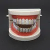 Nya Diamond Grills 18kt Gold Plated Fullt Iced Out Micro Pave CZ Top and Bottom Face Mouth Grills for Vampire Teeth Cosplay Hip HO3803448