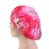 Jedwabisty czapkę dla kobiet Dam Night Sleep Cap Makeup Neake Soft Hair Styling Head Cover Akcesoria Fashion Beanie/czapki czaszki Eger22