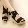 Cross Sandals Summer Gladiator Women Strappy Espadrilles Flats Shoes Ladies Sexy Open Toe Platform Black Big Size 33968 31791 12541