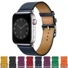 Lederarmband für Uhrenarmband 45 mm, 41 mm, 44 mm, 40 mm, 38 mm, Single-Tour-Armband, Correa-Armband, iWatch-Serie 7, 6, Se 5, 453778735795119