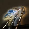 220V High Voltage 2835 SMD Led Strip Light 120LED/m Non-Waterproof 8MM 10MM Width for Home Decoration 3000K 4000K 6000K