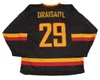 29 Leon Draisaitl 팀 독일 Deutschland Hockey Jersey 자수 스티치 숫자 및 이름 유니폼 사용자 정의