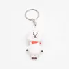 Korean Youth League Series Silicone Key Ring Car Key Mobile Phone Bag Pendant Gift G1019