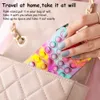 Portable Tie Dye Handbag Silicone Push Bubble Sensory Fidget Giocattoli Borsa Reliever Stress Bambini Adulto Anti-stress Giocattolo Giocattolo