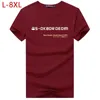 Extend Hip Hop Street Fashion Brand T Shirts Male Summer Short Sleeves Oversize T-shirt Men Black Plus Size 5XL 6XL 7XL 8XL 210518