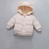 COOTELILI Fleece Winter Parkas Kinder Jacken Für Mädchen Jungen Dicke Samt Tasche Kinder Mantel Baby Oberbekleidung Säugling Mantel 211027
