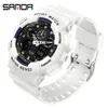 Marque hommes montres mode sport militaire Quartz numérique étanche chronomètre de natation montres horloge femmes montre