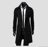 Autumn and winter long double-breasted trench men's woolen Blends Outerwear & Coats slim coat plus size M-4XL